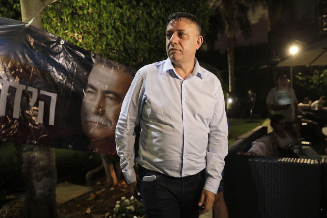 Avi Gabbay, le 10 juillet, à Tel-Aviv. (AP Photo/Tsafrir Abayov)