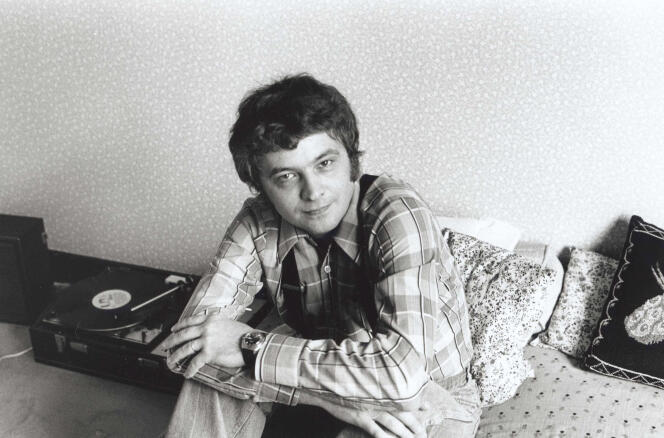 L’écrivain Jean-Patrick Manchette, en 1981.