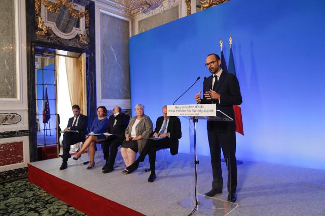Le premier ministre Edouard Philippe à Paris, le 12 juillet.
