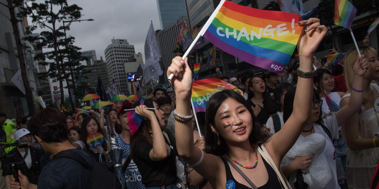 La Gay Pride Colorée De Séoul En Images