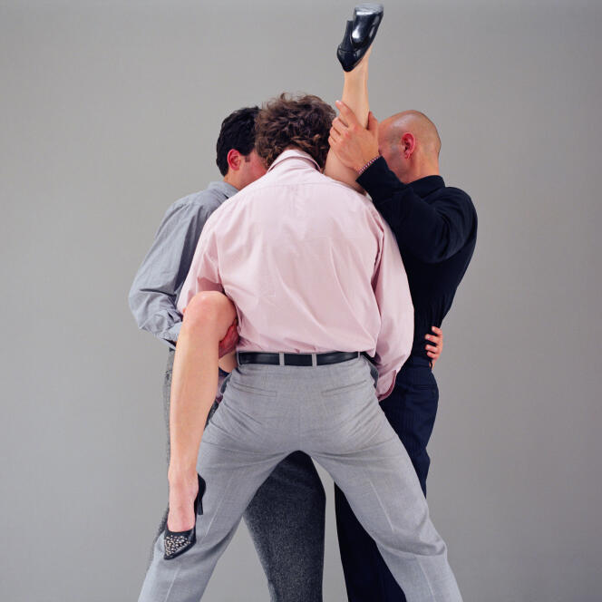 Photos extraites de la série « Pornographie » (2002), d’Edouard Levé.