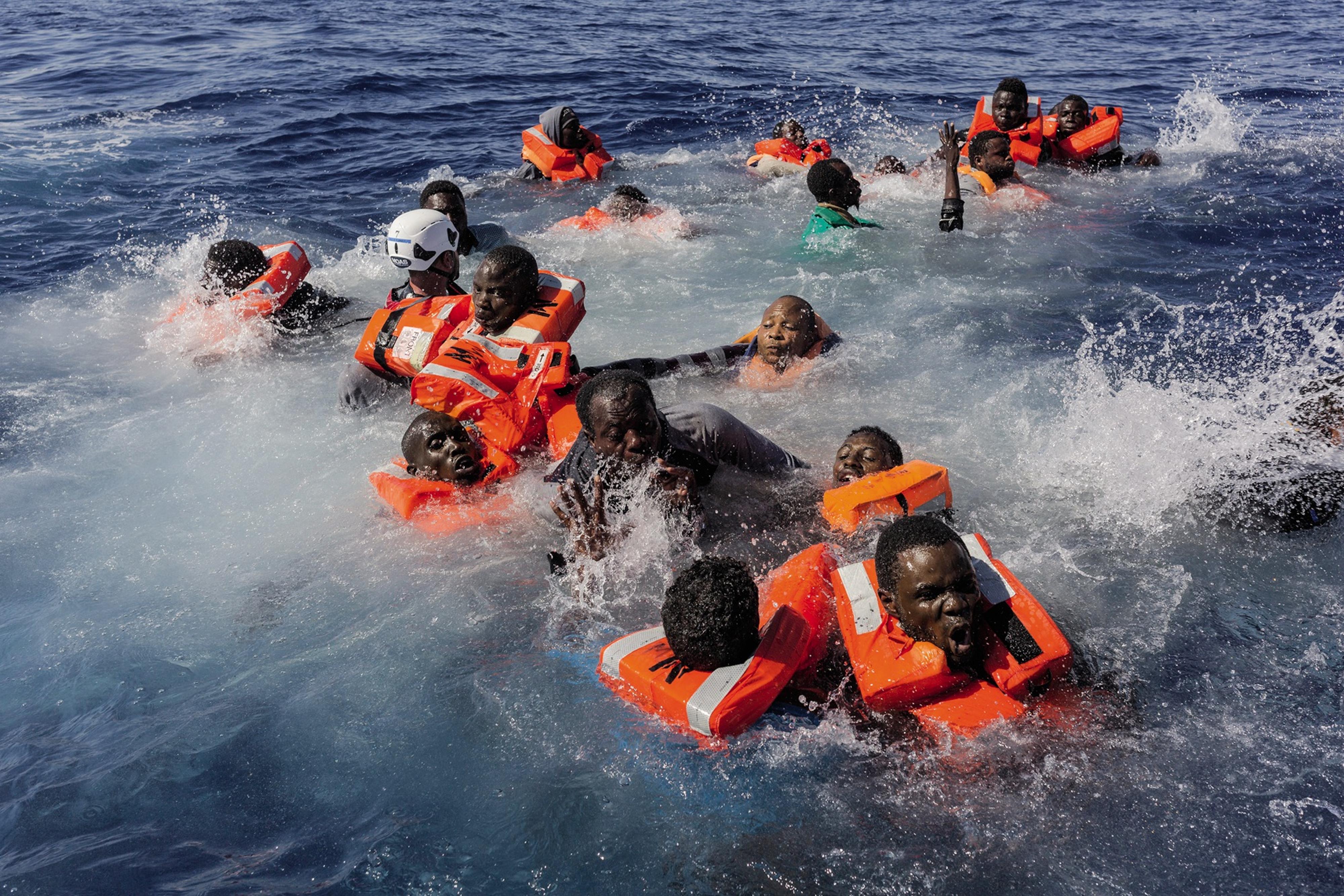 Les migrants en méditerranée
