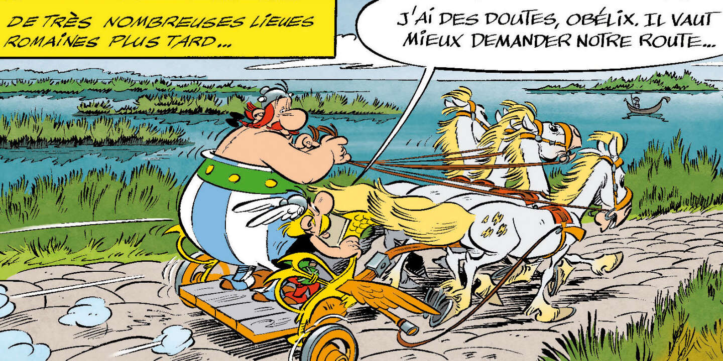 Un Voyage D Asterix En Italie Cadeau A Uderzo