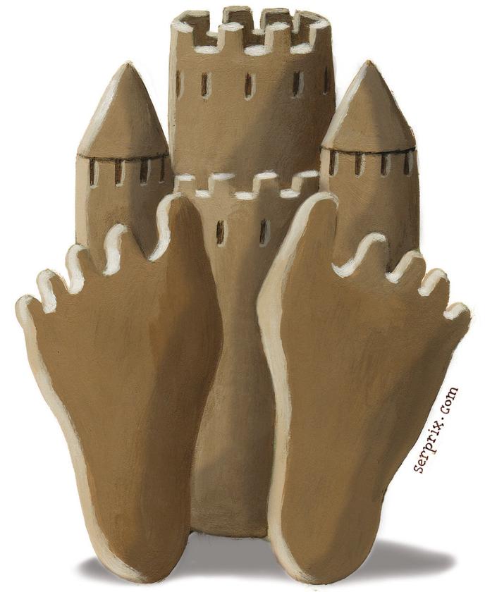 Droles D Expressions Francaises Et D Ailleurs Orteils En Eventail Et Chateaux En Espagne