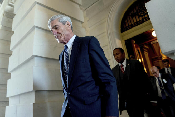 Robert Mueller, procureur spécial chargé d’enquêter sur les liens supposés entre l’équipe de campagne de Donald Trump et la Russie, le 21 juin.