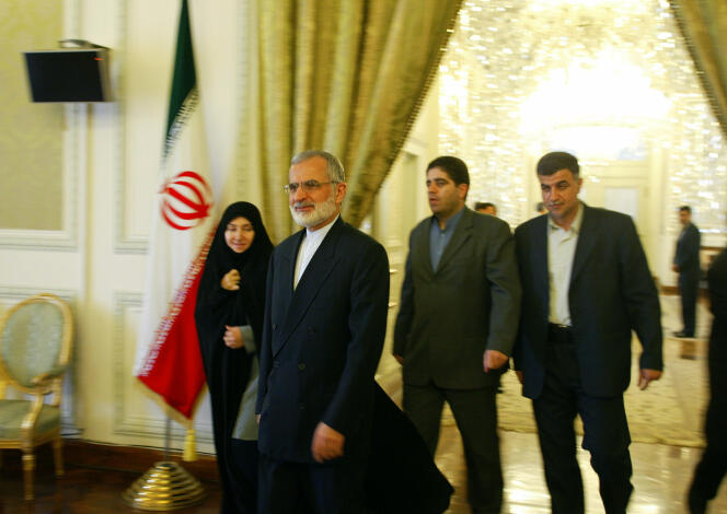Kamal Kharazi, à Téhéran, sur une photo d’archives datant de juin 2005.