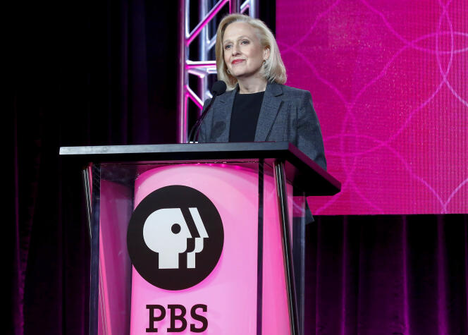 Paula Kerger, la présidente de PBS, la télévision publique américaine.