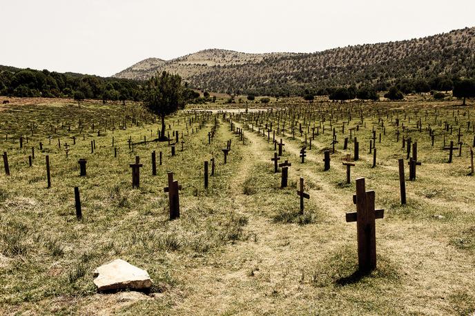 En Espagne Le Cimetiere Du Bon La Brute Et Le Truand