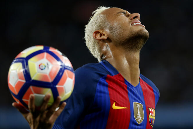 Neymar, le 21 septembre 2016 à Barcelone.