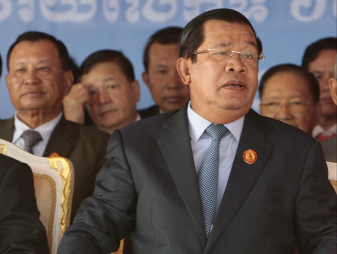 Hun Sen, le 28 juin à Phnom Penh.
