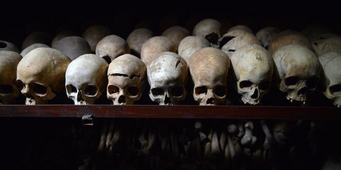 Au mémorial du génocide de Nyamata, au Rwanda.