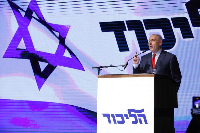Le premier ministre israélien, Benyamin Nétanyahou, le 9 août à Tel-Aviv.