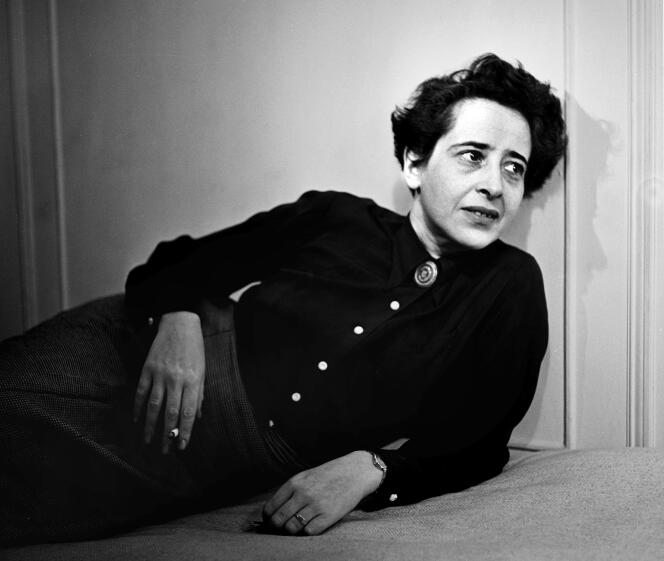 Hannah Arendt en 1944.