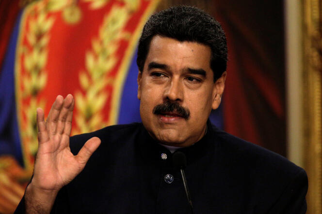 Le président vénézuélien Nicolas Maduro, le 22 août.