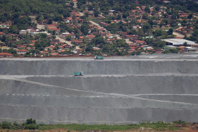 La mine Cana Brava, détenue et exploitée par SAMA SA, fait partie du groupe Eternit. A Minacu, dans le nord de l’état de Goias, le 17 janvier 2013.