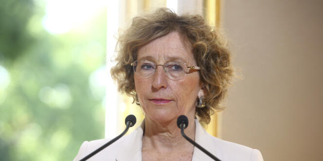 La ministre du travail, Muriel Pénicaud, le 31 août à Paris.
