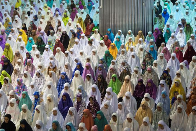 Lors de l’Aïd-el-Kébir à Djakarta, en Indonésie, le 1er septembre.