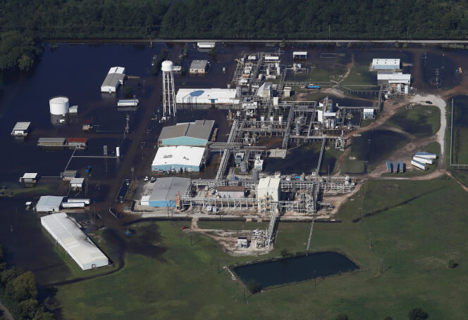 L’usine du groupe chimique français Arkema se situe en bordure de la ville de Crosby, une localité située au nord-est de Houston.