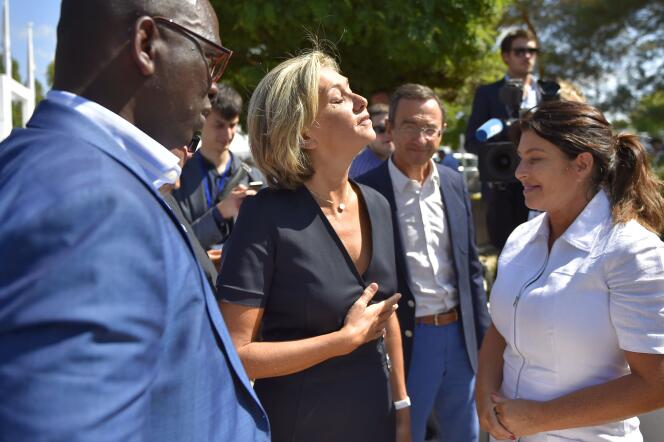 La présidente de la région Ile-de-France, Valérie Pécresse, lors du campus de rentrée du parti Les Républicains, à La Baule, le 2 septembre.