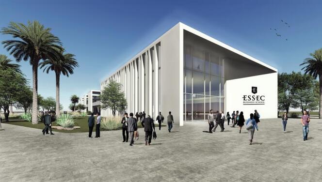 Le campus Essec Afrique-Atlantique à Rabat.