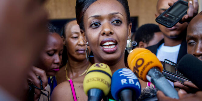 Diane Shima Rwigara, le 20 juin 2017 à Kigali.