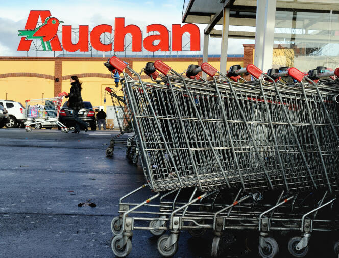 Hypermarché Auchan, à Englos (Nord), en 2012.