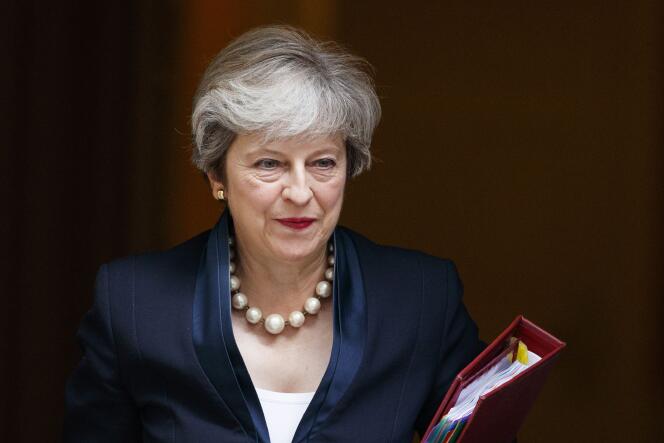 La première ministre britannique Theresa May à Londres, le 6 septembre.