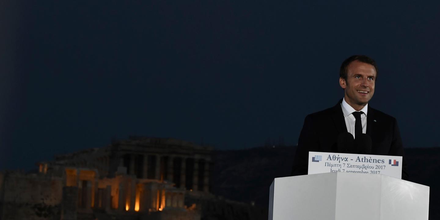 Emmanuel Macron Notre Generation Peut Choisir De Refonder L Europe Maintenant