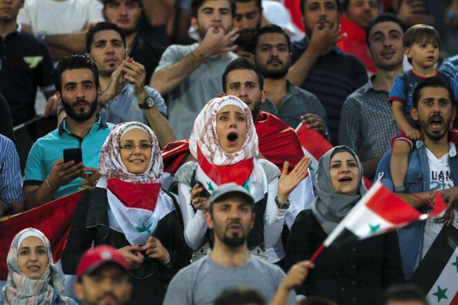 Le 5 septembre, les Syriennes ont pu soutenir leur équipe au stade Azadi, à Téhéran. Mais pas les Iraniennes.