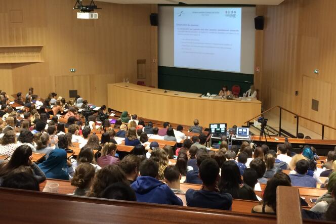 Université de Strasbourg, en septembre.