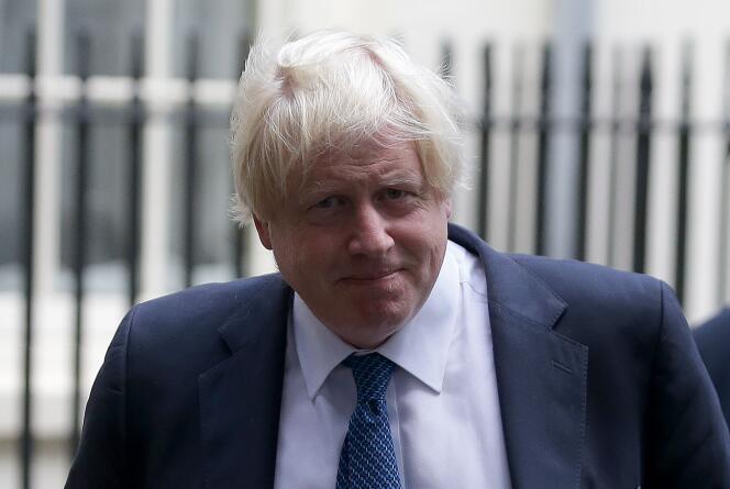 Boris Johnson, le ministre britannique des affaires étrangères, le 15 septembre 2017, à Londres.