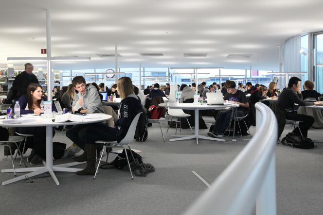 Le Rolex Learning Center, rattaché à l’EPFL, est à la fois un laboratoire d’apprentissage, une bibliothèque abritant 500 000 ouvrages et un centre culturel international.