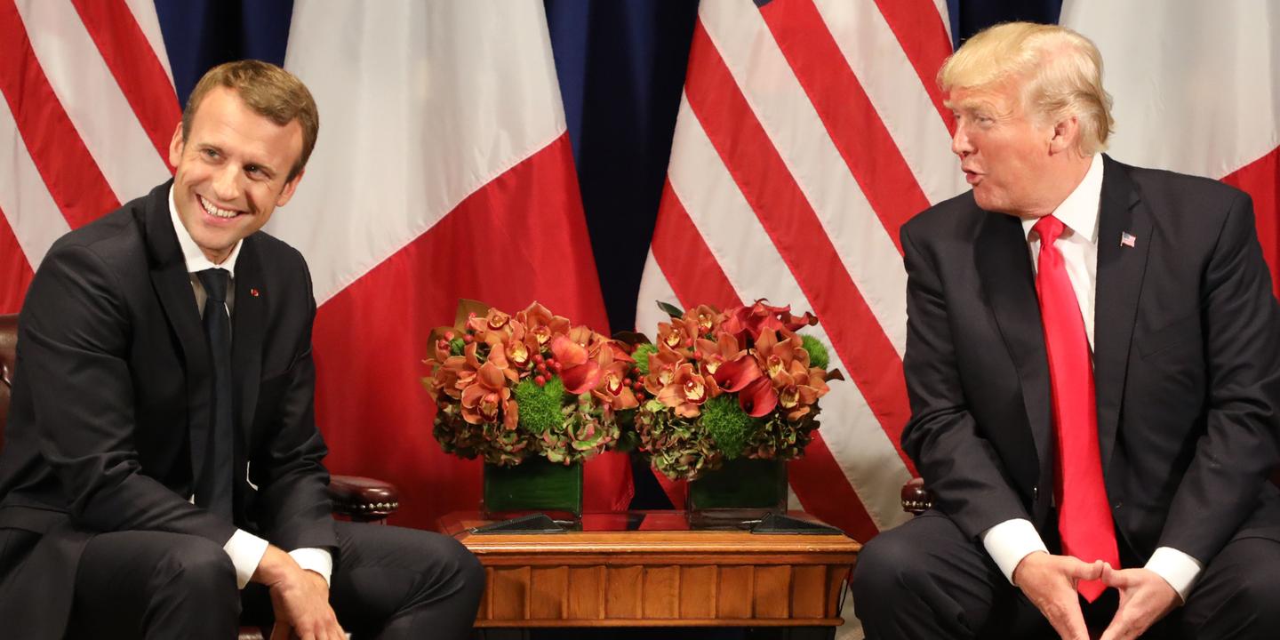 Macron Trump Des Amis Sans Affinites