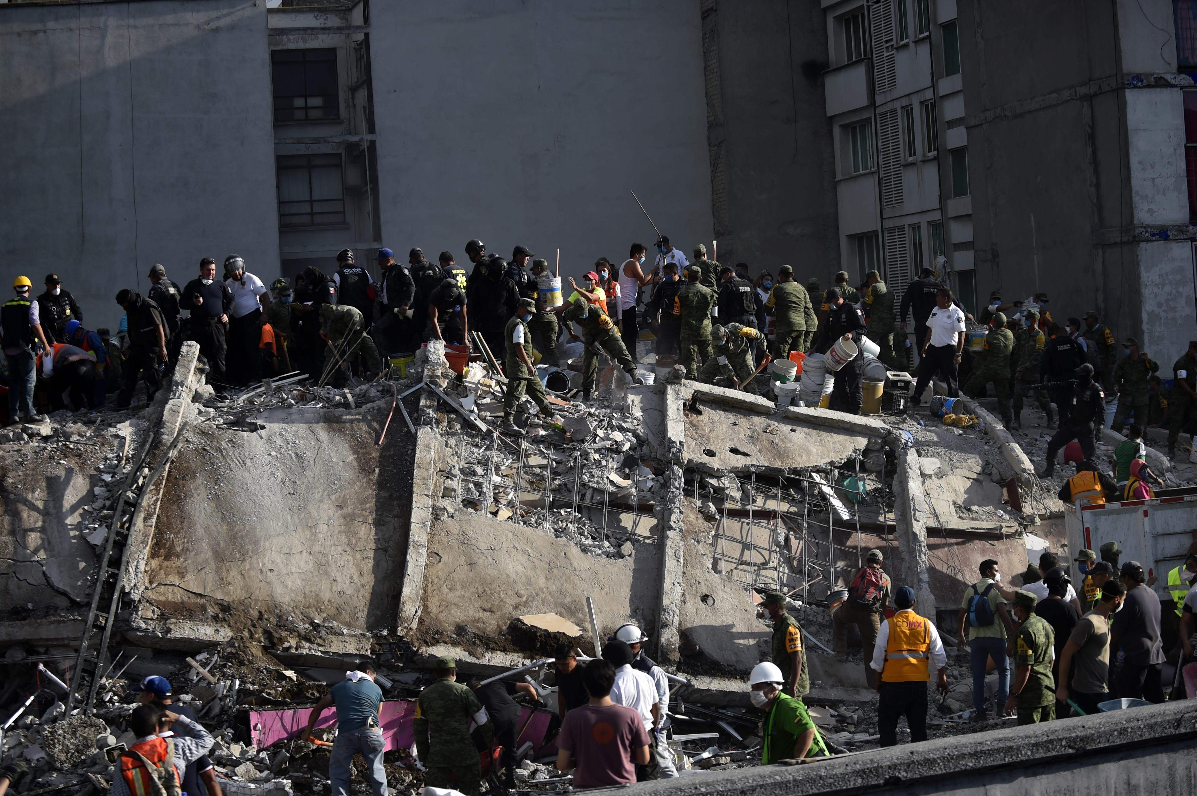 Séisme au Mexique images du chaos à Mexico