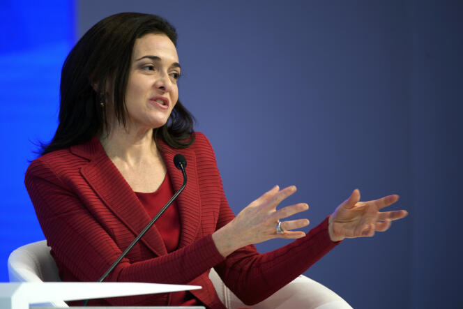 Sheryl Sandberg, la directrice des opérations de Facebook, le 18 janvier 2017.