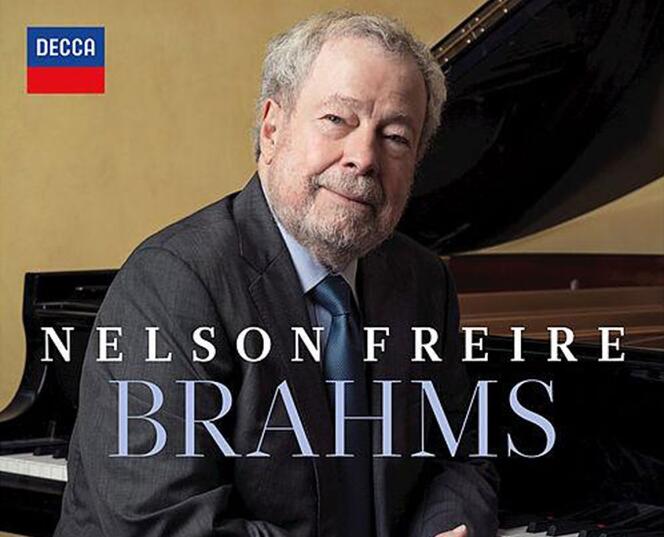 Pochette de l’album consacré à Brahms par Nelson Freire (piano).