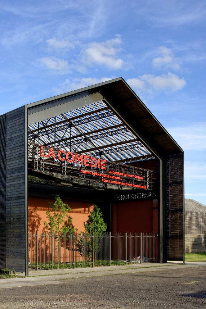Le nouveau bâtiment de La Comédie-Centre dramatique national (CDN) de Saint-Etienne.