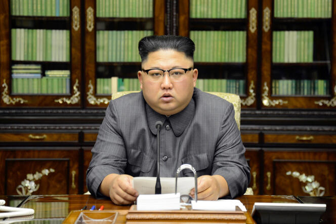 « En tant qu’homme représentant la RPDC et au nom de la dignité et de l’honneur de mon Etat, du peuple et en mon nom, je vais faire payer cher son discours à l’homme détenant les prérogatives du commandement suprême aux Etats-Unis », a déclaré Kim Jong-un.