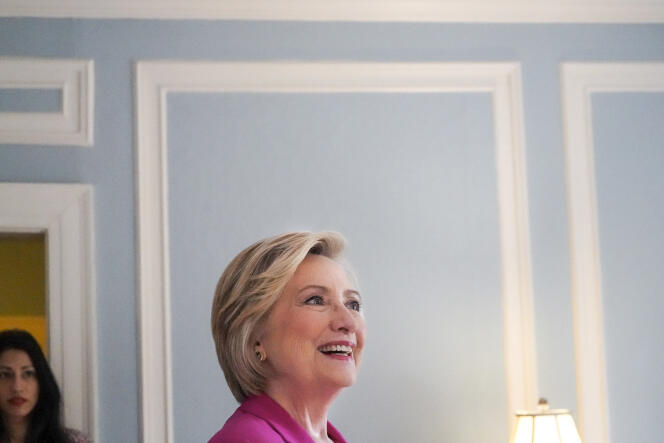 Hillary Clinton, le 21 septembre à Chappaqua.