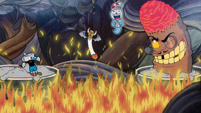 Jeu Video Voir Les Gens Galerer Sur Cuphead Cela Fait Partie Du Jeu