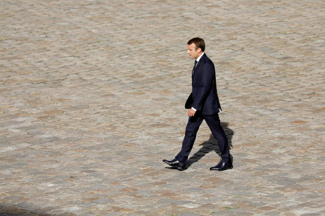Emmanuel Macron, le 22 septembre à Paris.