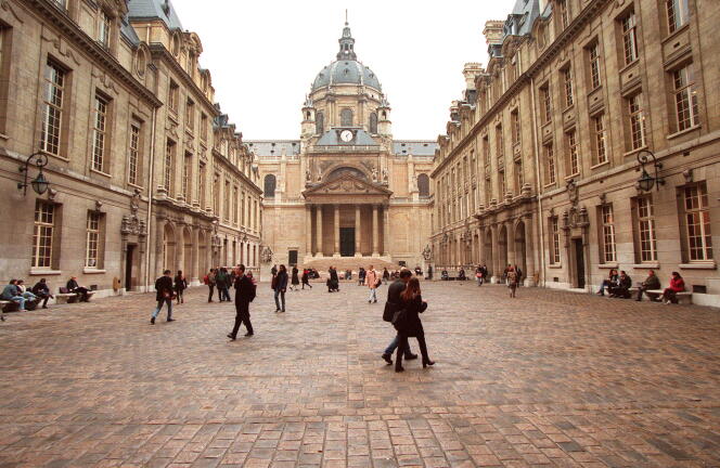 L’université de la Sorbonne, à Paris.
