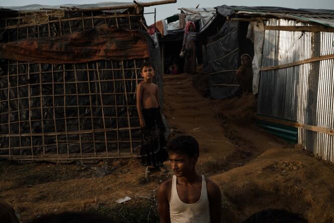 Camp d’exilés rohingya de Kutupalong.