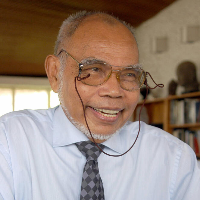 L’architecte cambodgien Vann Molyvann (ici en 2005) est mort le 28 septembre à l’âge de 90 ans.