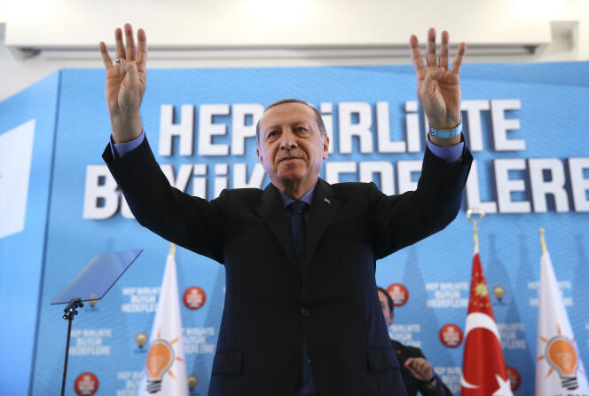 Le président turc, Recep Tayyip Erdogan, le 8 octobre.