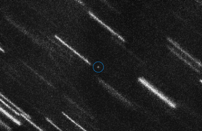 L’astéroïde 2012 TC4, qui tourne autour du Soleil en 609 jours, a été découvert en 2012 puis il n’a pas été observé pendant cinq ans.