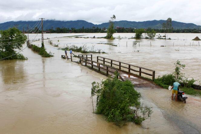 Le Vietnam, annuellement balayé par la mousson, a déjà connu l’un des typhons les plus puissants de ces dernières années à la mi-septembre.