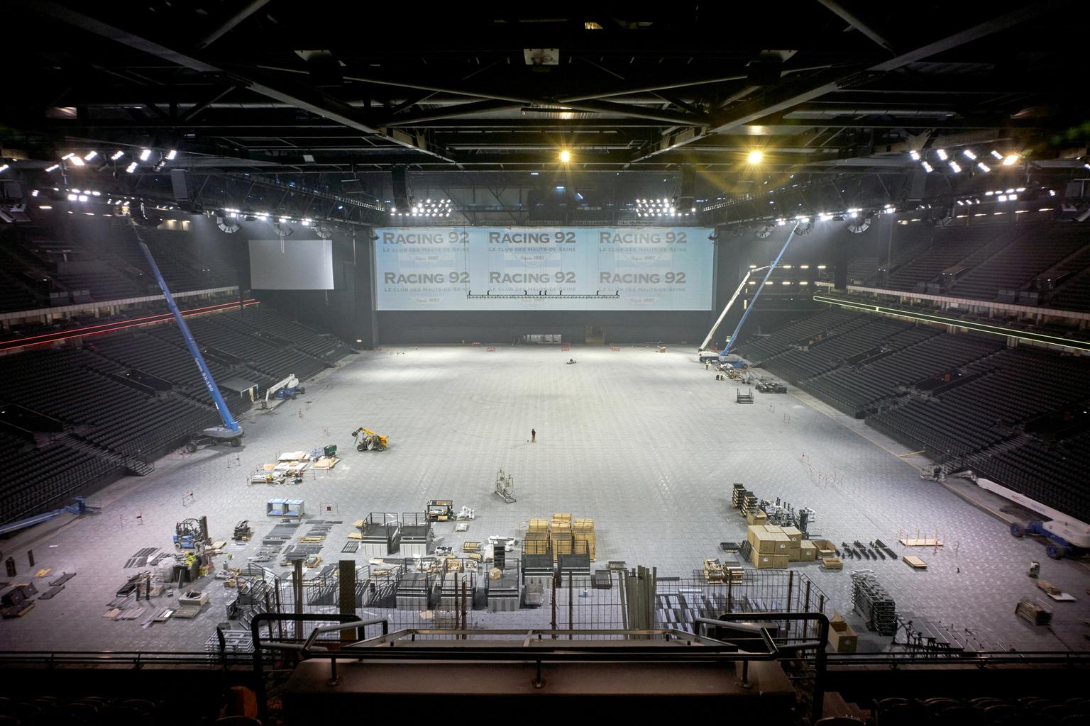 L’U Arena, plus grande salle de spectacle d’Europe, à quelques jours de son ouverture