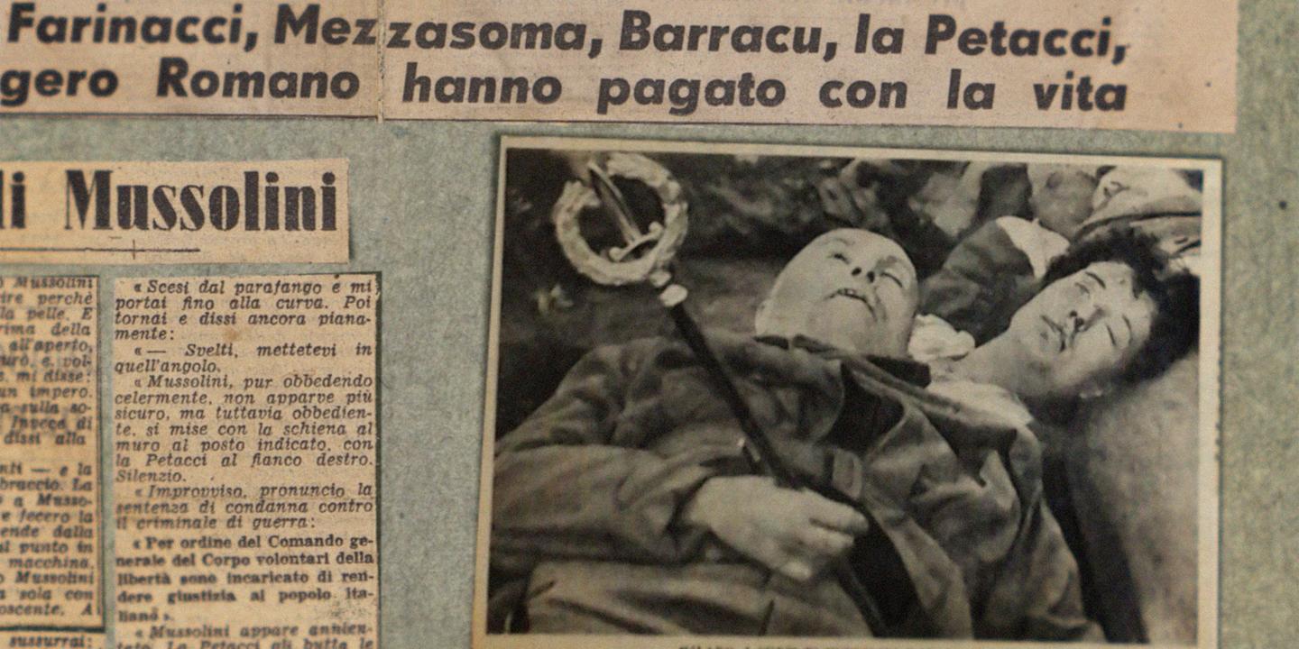 TV « Les Trois Morts de Mussolini