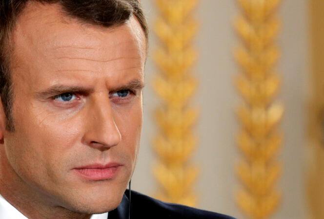 « Cette projection relève soit de l’incompétence pure et simple, soit de la volonté de tromper la représentation nationale et le pays » (Photo: Emmanuel Macron le 24 octobre à l’Elysée).